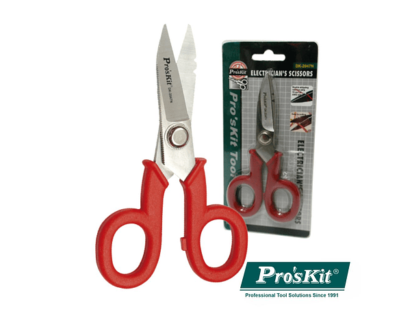 TESOURA MULTIFUNÇÕES PARA USOS ELÉCTRICOS 145MM PROSKIT 1