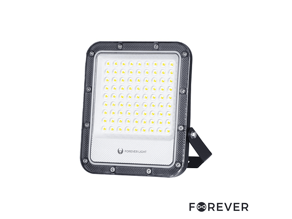 FOCO LED 50W 230V 6500K 7500LM IP65 PRETO FOREVER 1
