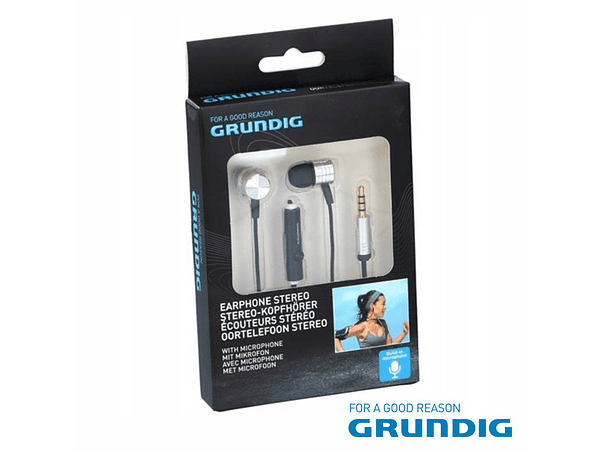 AUSCULTADORES STEREO COM FIOS GRUNDIG 1