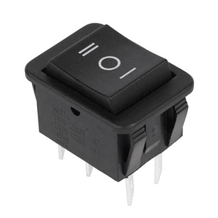INTERRUPTOR BASCULANTE 16A-250V DPDT ON-OFF-ON