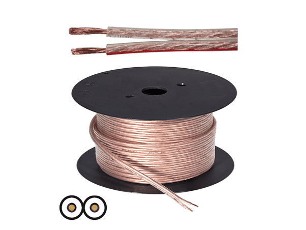 CABO COLUNA 2X0.35MM TRANSPARENTE 1