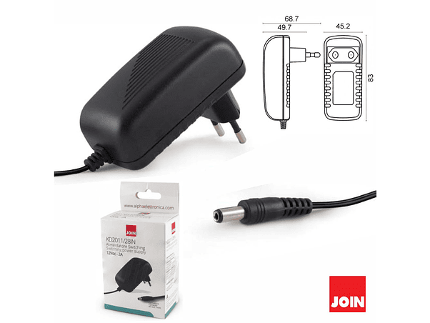 ALIMENTADOR SWITCHING 12V 2A JOIN 1