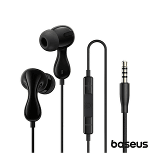 AUSCULTADORES STEREO COM FIOS E MICROFONE ENCOK HZ20 BASEUS