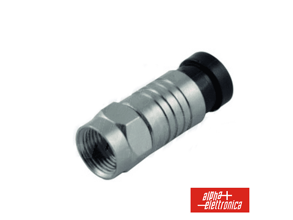 FICHA F MACHO COMPRESSÃO PARA CABO 6.8MM 1