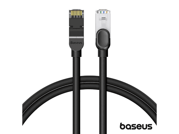 CABO UTP CAT6 0.5M PRETO BASEUS 1