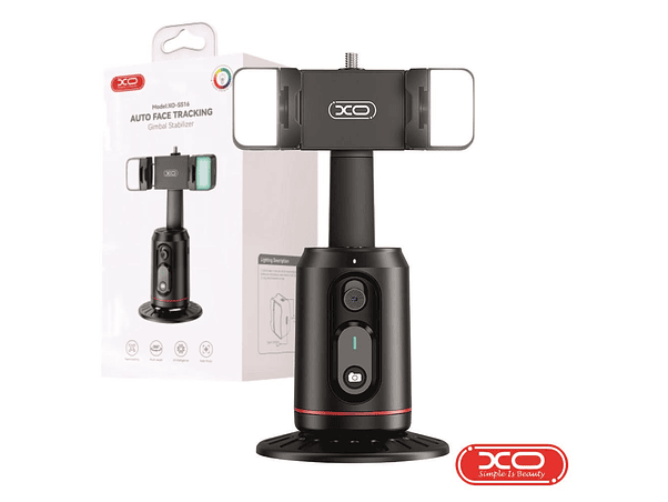 SUPORTE TELEMÓVEL COM ILUMINAÇÃO LED / BT / MOTRIZAÇÃO XO 1