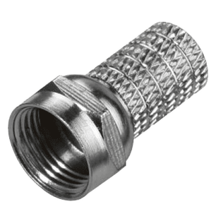 FICHA F FÊMEA NIQUELADA PARA CABO 5.5MM RG58