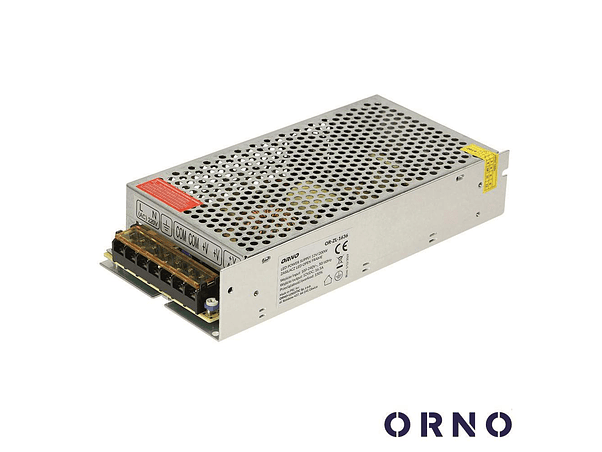 FONTE DE ALIMENTAÇÃO INDUSTRIAL 12V 120W 10A ORNO 1