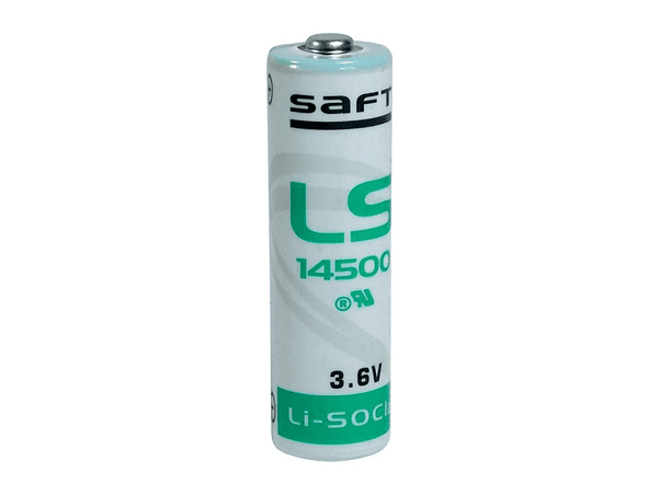 PILHA LÍTIO 14500 3.6V 2600MAH SAFT 1