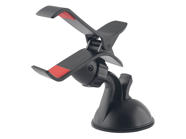 SUPORTE UNIVERSAL TELEMÓVEL COM VENTOSA PRETO 1