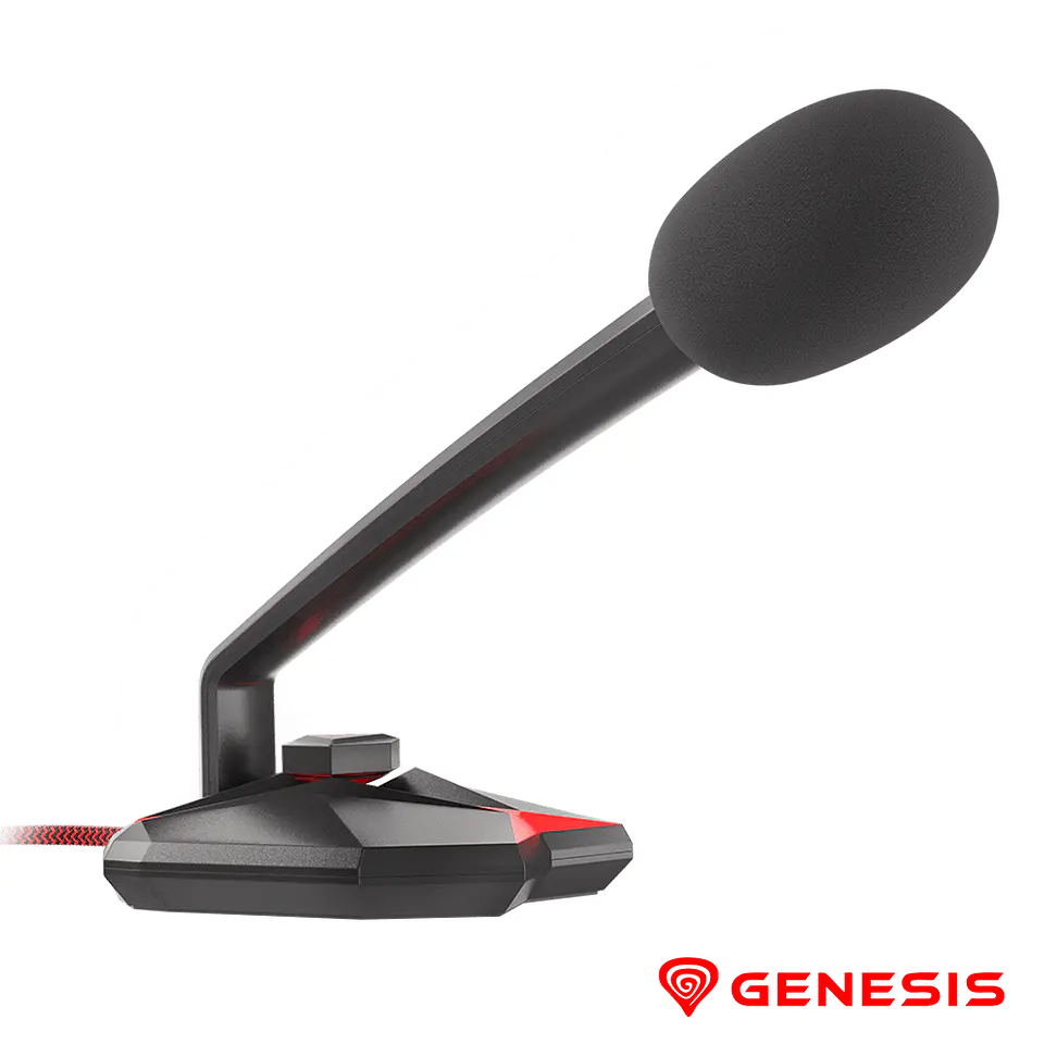 MICROFONE CONDENSADOR PARA PC GAMING RADIUM 200 GENESIS 1