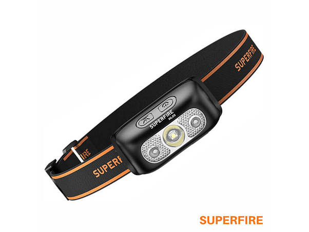 LANTERNA DE CABEÇA 2W 110LM IP44 SUPERFIRE 1