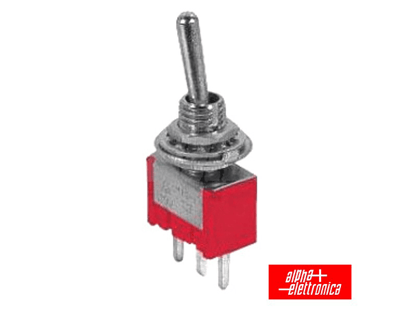 COMUTADOR ALAVANCA MINIATURA (ON)-ON CI 1