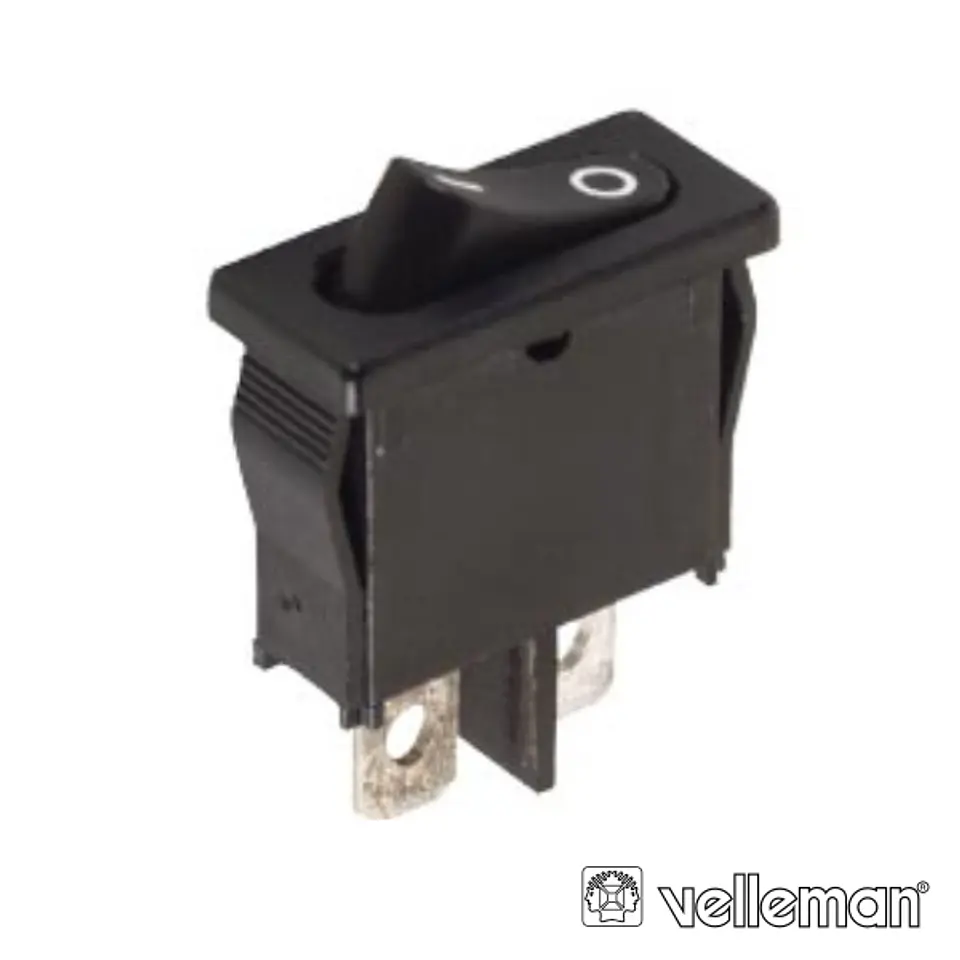 INTERRUPTOR BASCULANTE 6A-250V SPST ON-OFF VELLEMAN 1