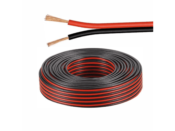 CABO COLUNA 2X1.00MM PRETO/VERMELHO 1