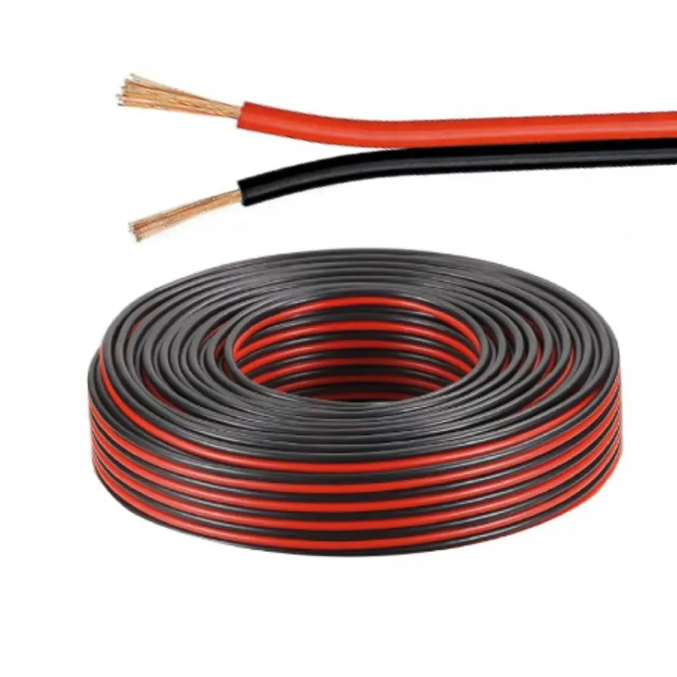CABO COLUNA 2X1.00MM PRETO/VERMELHO 1