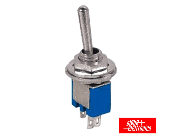 COMUTADOR ALAVANCA SUB-MINIATURA ON-ON PAINEL 1