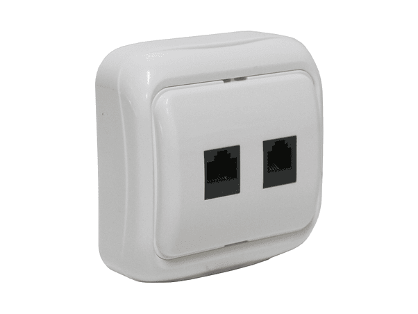 TOMADA TELEFONE/ADSL DE PAREDE SERIE 