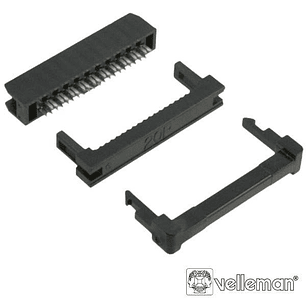 FICHA IDC FÊMEA COM 20P VELLEMAN