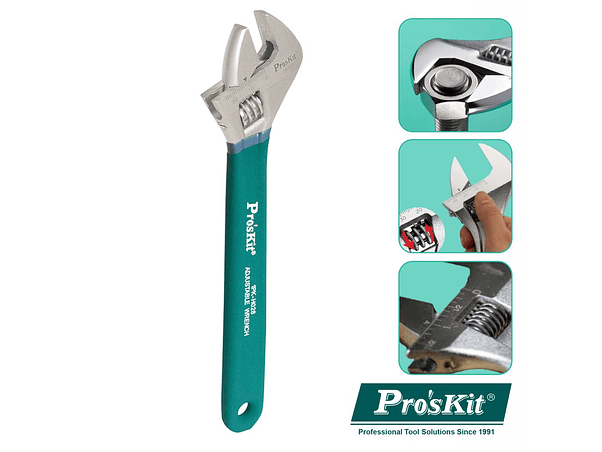 CHAVE INGLESA 200MM PROSKIT 1