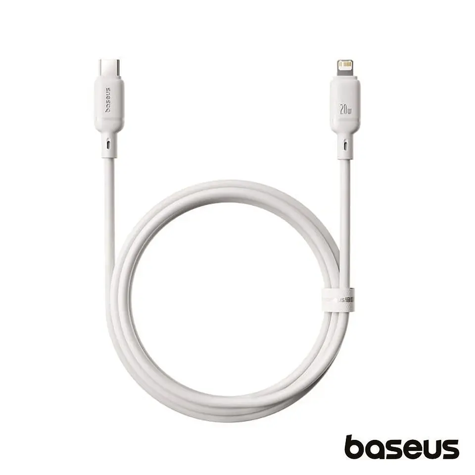CABO USB-C / LIGHTNING MACHO 20W PD 2M SILKY BASEUS 1