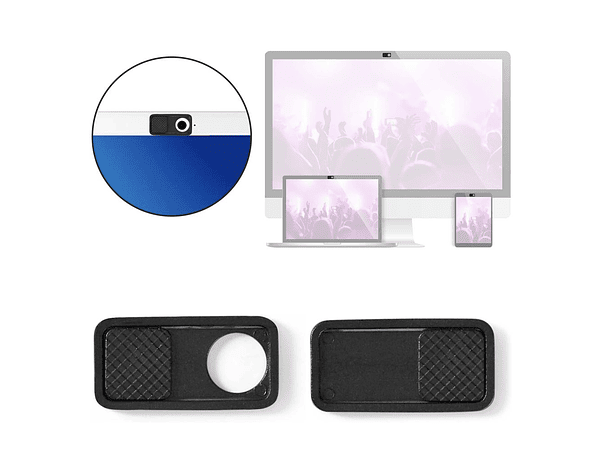 TAMPA DESLIZANTE PARA CÂMARA DE NOTEBOOKS E TABLETS NEDIS 1