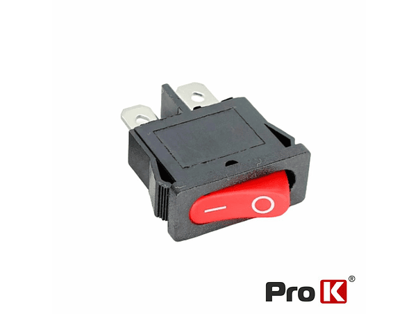 INTERRUPTOR BASCULANTE 6A-250V SPST ON-OFF PROK 1