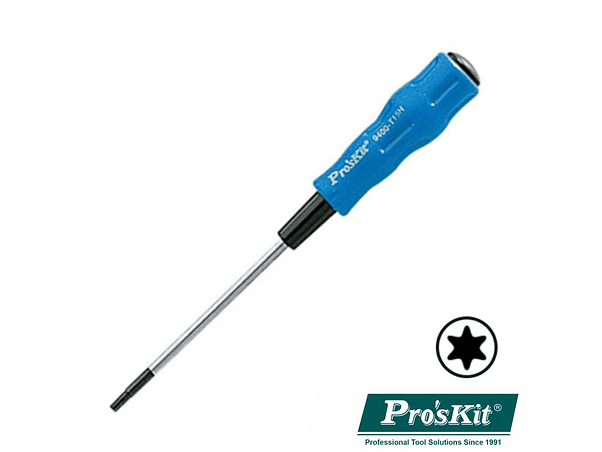CHAVE TORX SEM FURO T05 135MM PROSKIT 1