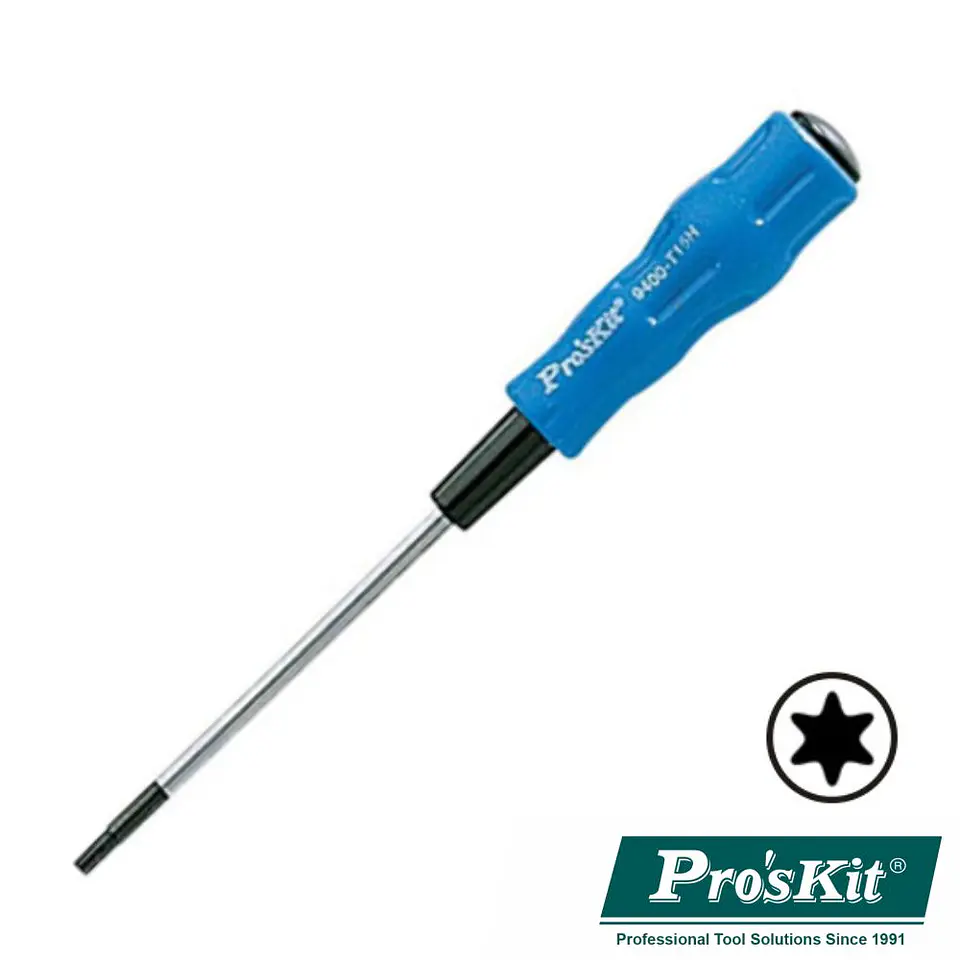 CHAVE TORX SEM FURO T05 135MM PROSKIT 1