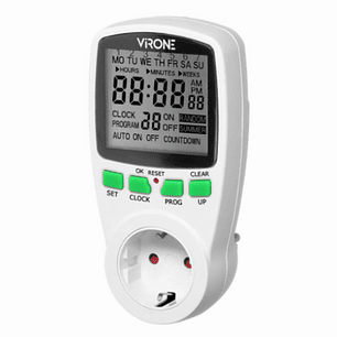 TEMPORIZADOR DIGITAL AJUSTÁVEL 24H