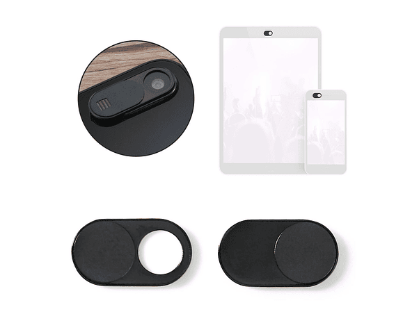 TAMPA DESLIZANTE PARA CÂMARA DE SMARTPHONES E TABLETS NEDIS 1