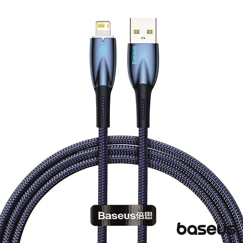 CABO USB-A MACHO PARA LIGHTNING  MACHO 1M GLIMMER BASEUS