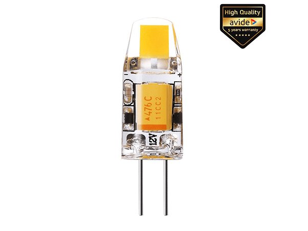 LÂMPADA LED G4 1.2W 12V 4000K 100LM AVIDE 1