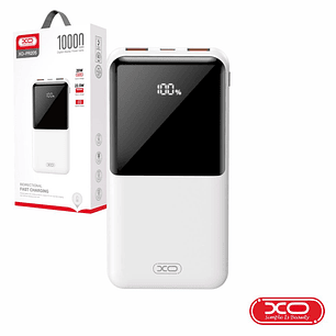 POWERBANK 10000MAH 2 USB-A / 1 USB-C PD BRANCO XO
