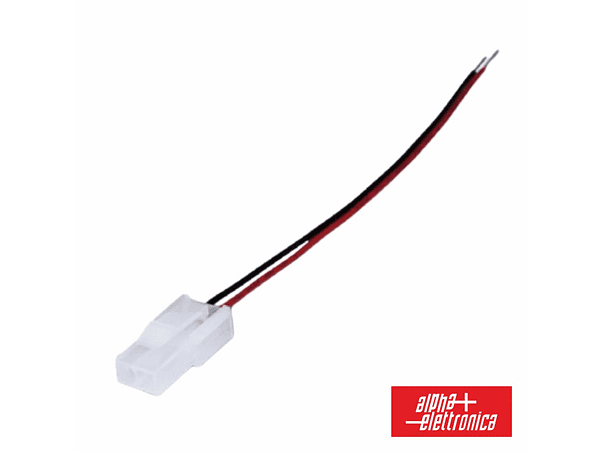 CABO PARA FICHA DE 2P MOLEX 5559-02 15CM ALPHA 1
