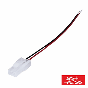 CABO PARA FICHA DE 2P MOLEX 5559-02 15CM ALPHA