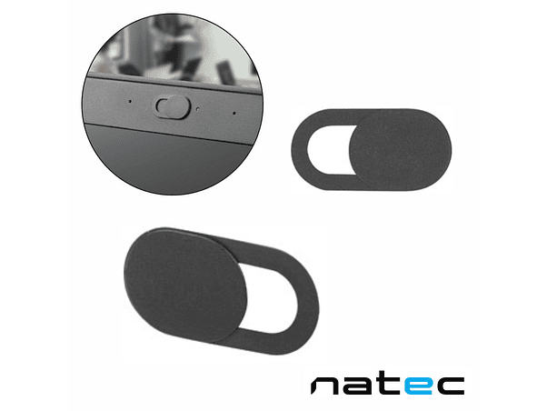 TAMPA DESLIZANTE PARA CÂMARA DE COMPUTADOR PORTÁTIL NATEC 1