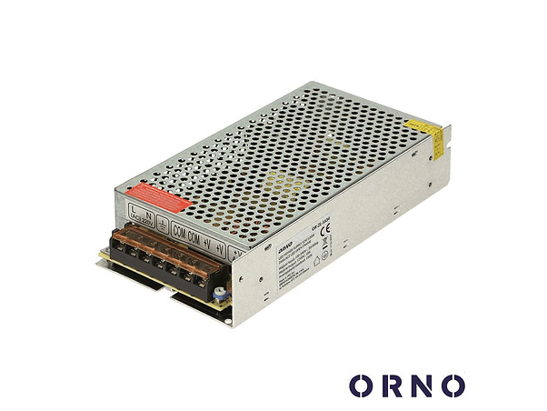 FONTE DE ALIMENTAÇÃO INDUSTRIAL 12V 200W 16.5A ORNO 1