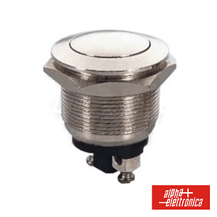 PULSADOR OFF-(ON) AÇO INOXIDÁVEL SPST NORM