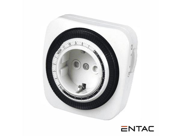 TEMPORIZADOR ANALÓGICO AJUSTÁVEL 24H ENTAC 1