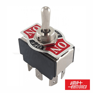COMUTADOR ALAVANCA (ON)-OFF-(ON)