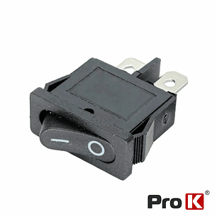 INTERRUPTOR BASCULANTE 6A-250V SPST ON-OFF PROK
