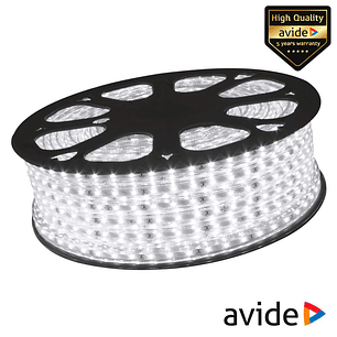 FITA 3000 LEDS 5050 4000K 220V 50M IP67 AVIDE