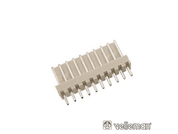 PLACA DE 10 CONTACTOS MACHO VELLEMAN 1