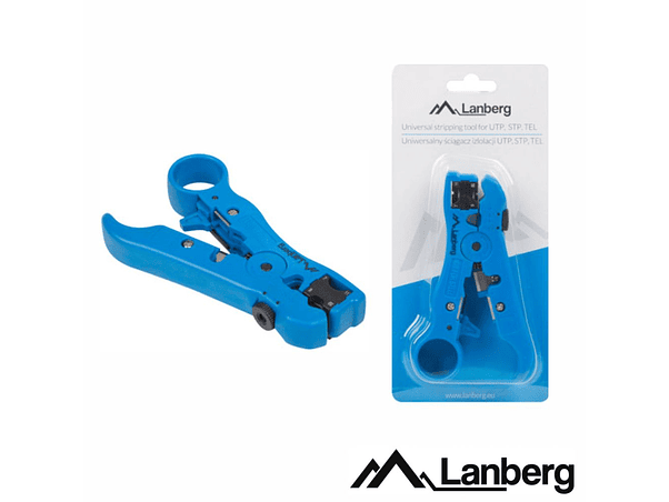 DESCARNADOR DE CABOS UNIVERSAL UTPARASTP AZUL LANBERG 1