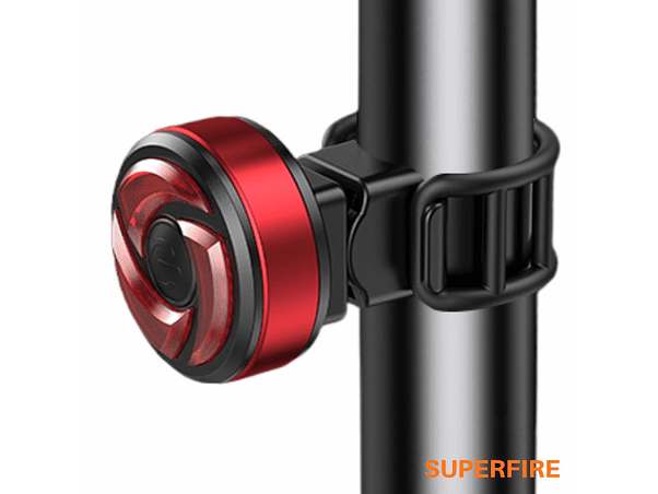 LANTERNA SEGURANÇA TRASEIRA PARA BICICLETAS IP44 3W SUPERFIRE 1