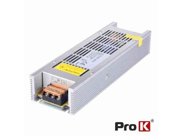 FONTE DE ALIMENTAÇÃO INDUSTRIAL SLIM 12V 240W 20A PROK 1