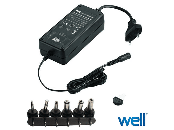 ALIMENTADOR SWITCHING 6 FICHAS UNIVERSAL 5V-12V 3A 1