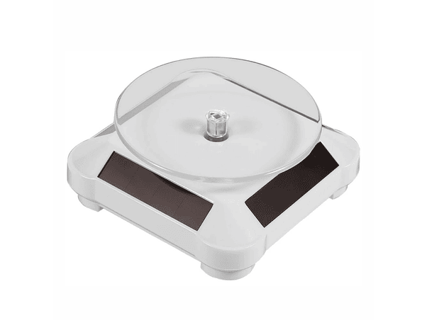 BASE GIRATÓRIA SOLAR PARA EXPOSIÇÃO 360º 1