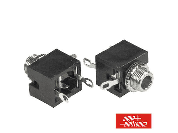 FICHA JACK 3.5MM FÊMEA ST PARA PAINEL 1